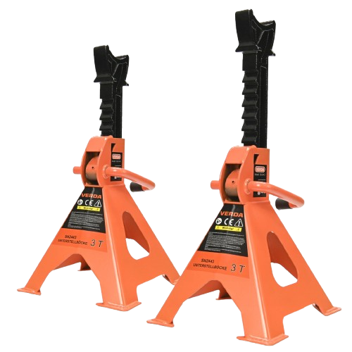 Set Cric hidraulic de 2,5 tone + doua suporturi cu o capacitate de ridicare de 3T [4]