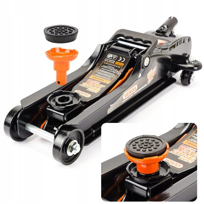 Set Cric hidraulic de 2,5 tone + doua suporturi cu o capacitate de ridicare de 3T [7]