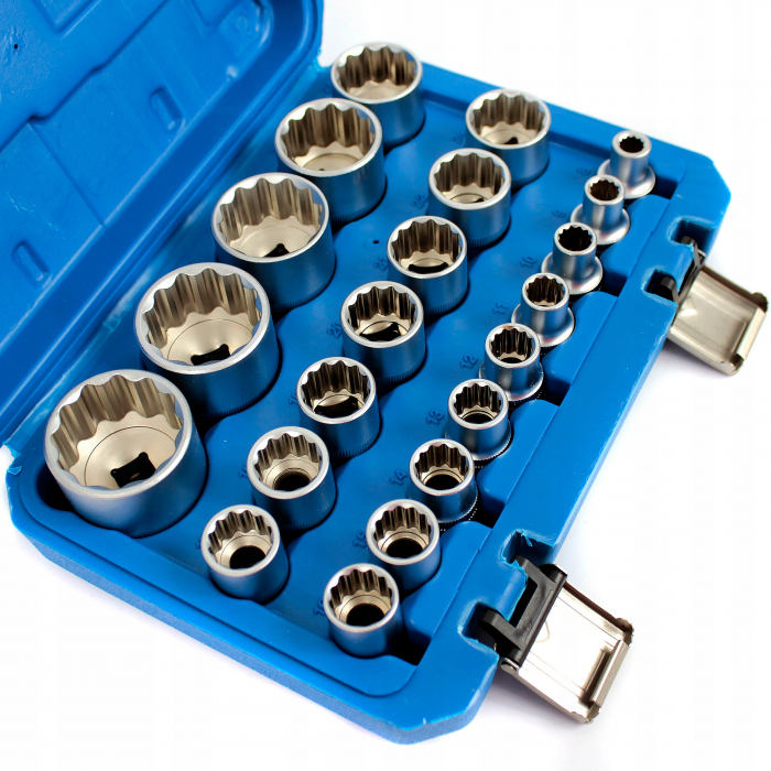 Set de 21 chei tubulare cu 12 colturi 8-36mm 1/2 [2]