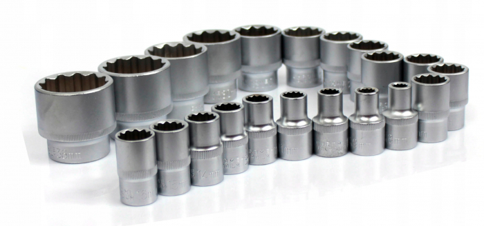 Set de 21 chei tubulare cu 12 colturi 8-36mm 1/2 [3]