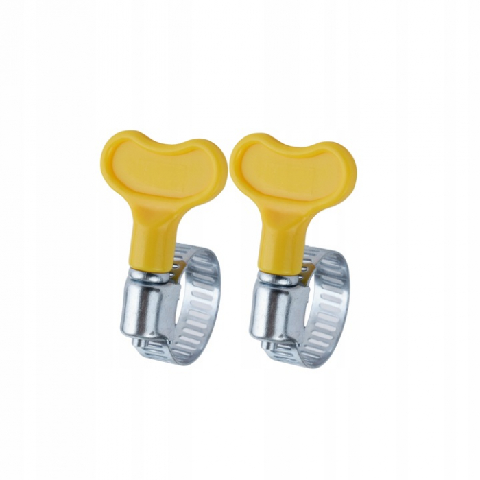 Set de 26 cleme  coliere metalice cu piulita fluture [3]