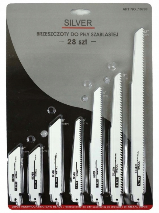 Set de 28 buc lame fierastrau lemn metal plastic [3]