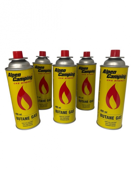 Set de 28 butelii de gaz izobutan 400 ml CAMPING [2]