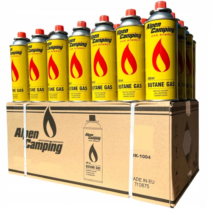 Set de 28 butelii de gaz izobutan 400 ml CAMPING [1]
