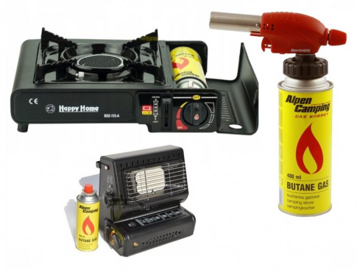 Set de 28 butelii de gaz izobutan 400 ml CAMPING [3]