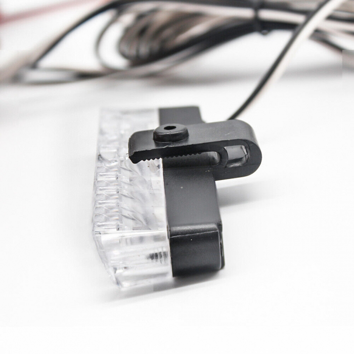 Set 4 stroboscoape LED galben avertizare gabarit [5]