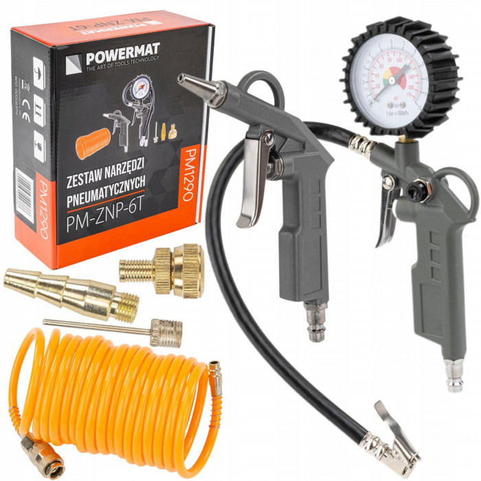 Set de 6 scule pneumatice pentru compresor [4]