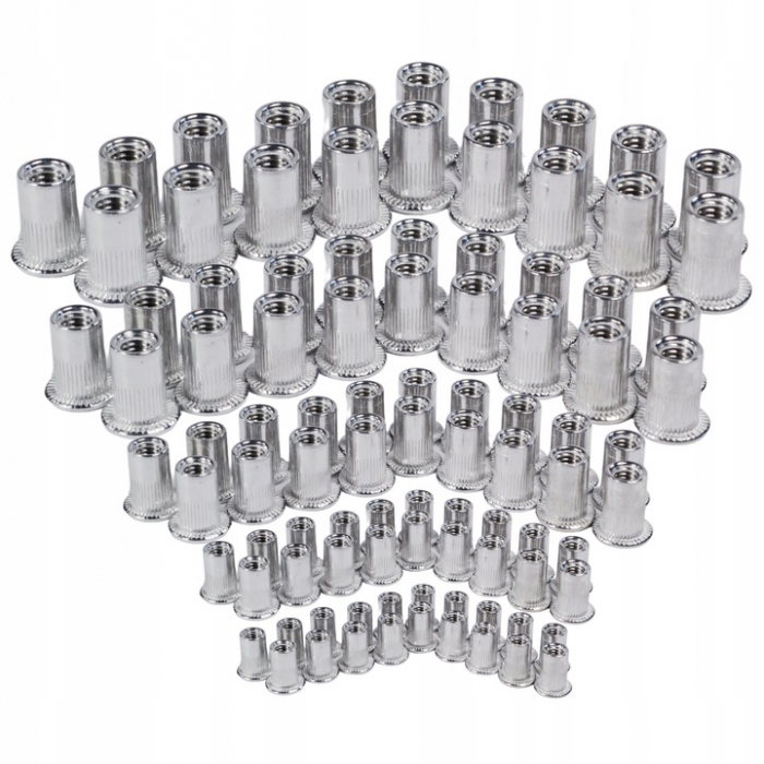 Set de nituitor manual si nituri metric M3-M8 106 buc [7]