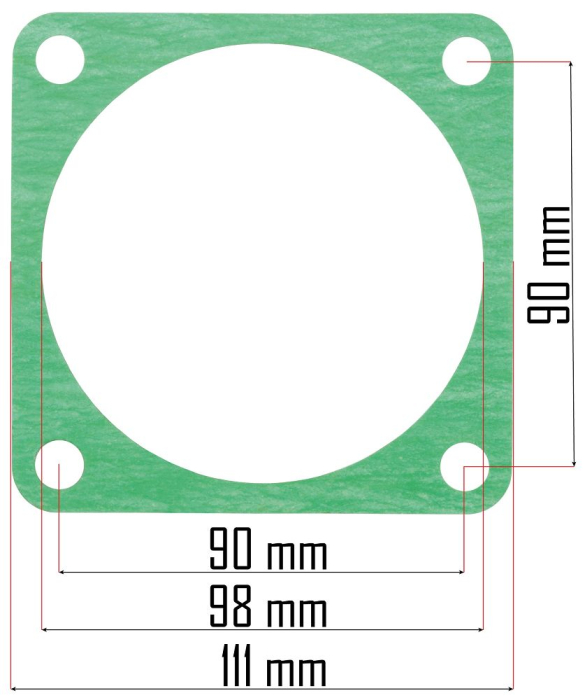 Set garnituri compresor aer Powermat  5 piese, universal [6]