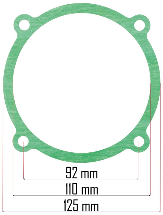 Set garnituri compresor aer Powermat  5 piese, universal [4]