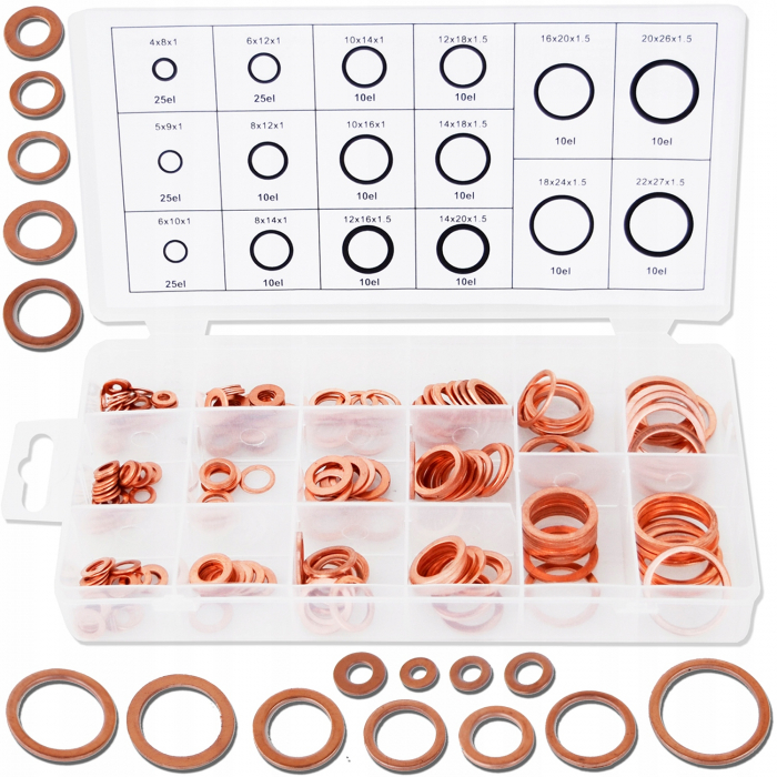 Set garnituri saibe cupru 220 de bucati [2]