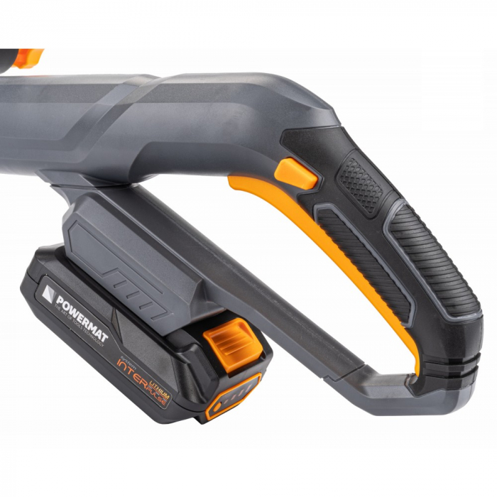 Masina electrica de tuns gazon cu baterie de 20V si 2mAh- 126 cm- 2,1 kg [12]