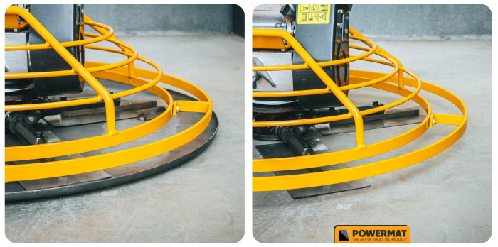 Slefuitor de beton elicopter finisare pardoseli 7 HP 100cm  97 KG [14]
