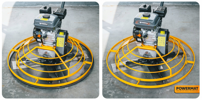 Slefuitor de beton elicopter finisare pardoseli 7 HP 100cm  97 KG [9]