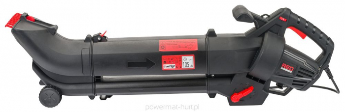 Aspirator suflanta frunze iarba gazon 3550W 3 in 1 cu tocator si sac de recuperare 35 L  alimentare 230 V [7]