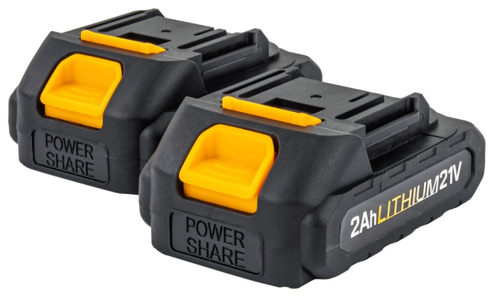 Suflanta frunze portabila cu acumulator 21V Powermat – putere mare, 260 km/h, 2 baterii [2]