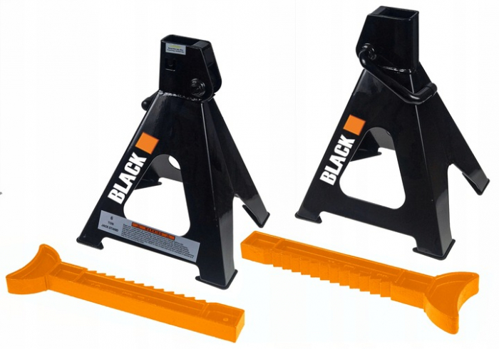Set 2 buc capre auto, suport de ridicare, sustinator 6 tone [4]