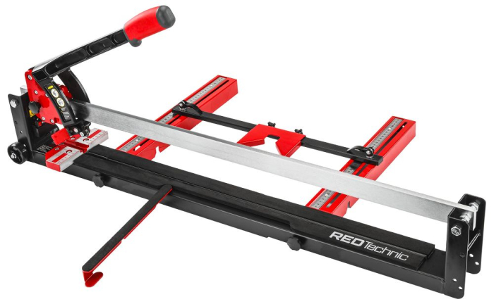 Tăietor Gresie 800 mm cu Laser și Suporturi Extensibile – RED Technic | Putere 900 kg, Tăiere Precisă pentru Plăci Mari [4]