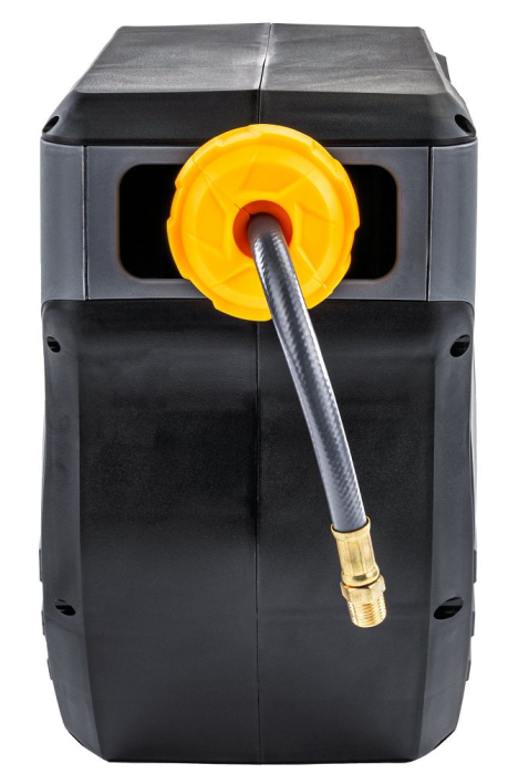 Tambur Automat Furtun Aer 20 m Powermat PM-ABNW-20-MN | Furtun Pneumatic cu Retragere Automată, PVC, 150 PSI [4]