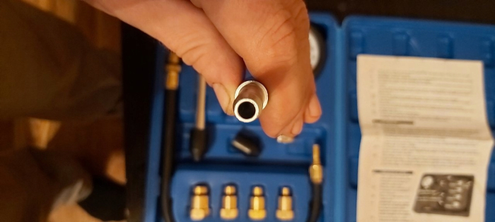 Tester Profesional de Compresie Motoare Benzină | 0-20 BAR | Set 8 Elemente [5]