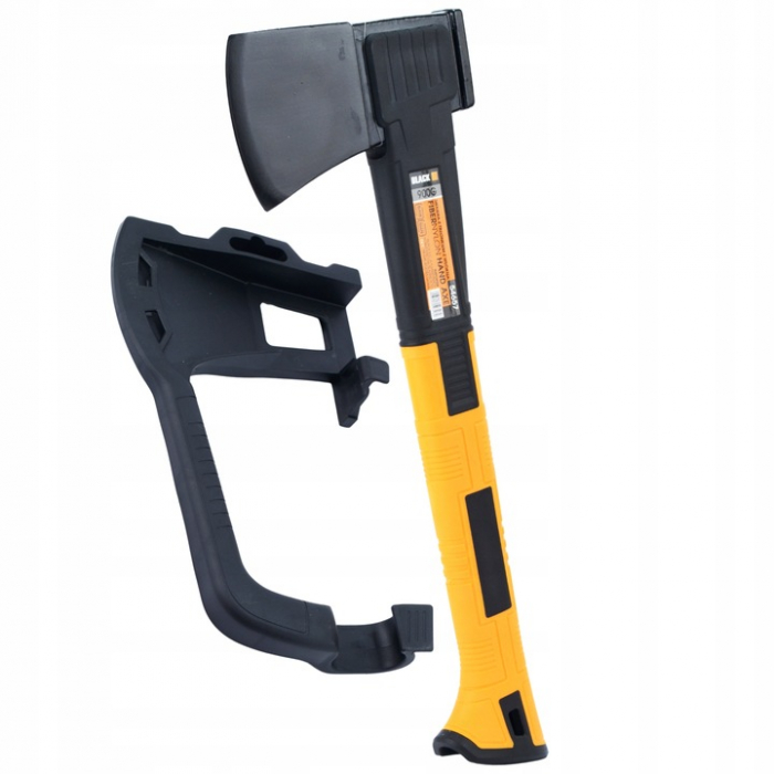 Topor robust 35 cm cu maner de fibra+ teaca pentru lama [4]