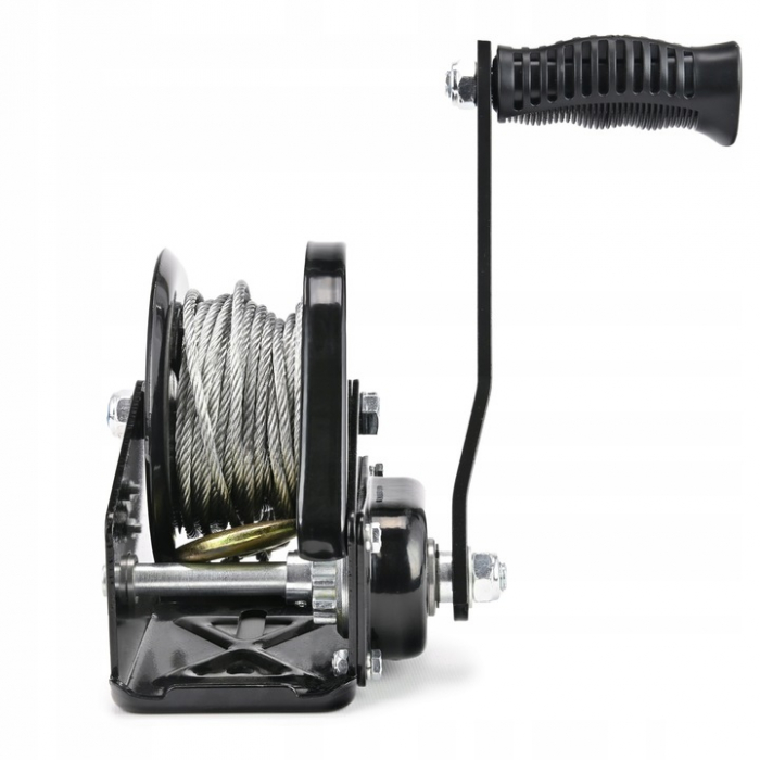 Troliu manual cu 8 m cablu Troliu cu manivela  545 kg Frana automata  1200 LBS  SN1180 [4]