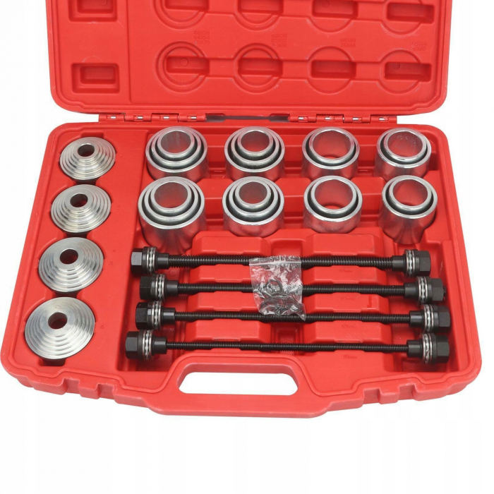 Trusa presa pentru extras bucse si rulmenti 28 piese 34-82 mm [2]