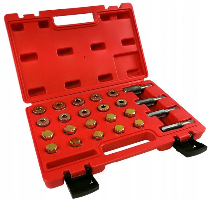 Trusa reparatie dopuri baie ulei M13 M17 M17 M20, 64 piese [2]
