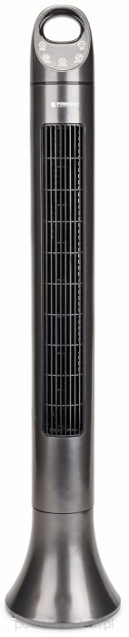 Ventilator coloana  98CM 80W 3 viteze + telecomanda argintiu/gri miscare oscilanta [6]