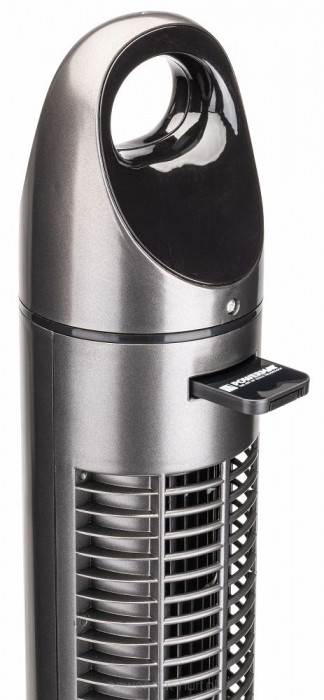 Ventilator coloana  98CM 80W 3 viteze + telecomanda argintiu/gri miscare oscilanta [5]