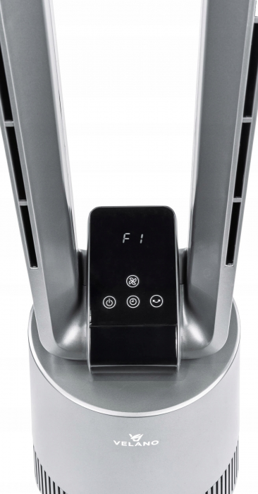 Ventilator Fara Pale Velano 60W cu Ionizare - 3 Viteze, 3 Moduri, Timer 15h, Telecomanda si Oscilatie - Aer Purificat si Racorire Eleganta [3]