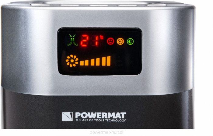 Ventilator vertical oscilant cu telecomandă silențios   3 tipuri de viteze  argintiu/gri [5]