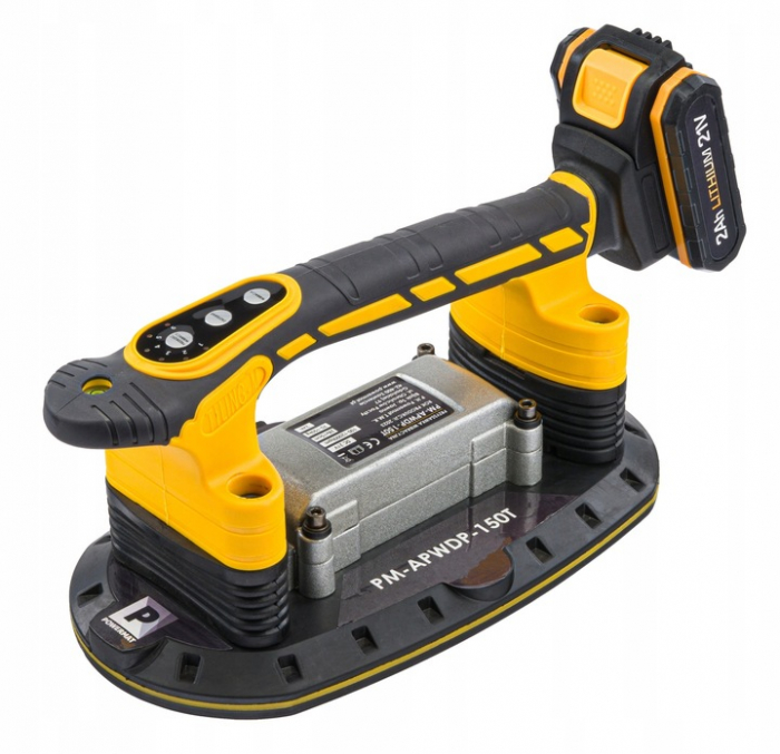 Ventuza vibranta pentru nivelarea placilor mari 70-150kg + 2 baterii acumulator [3]