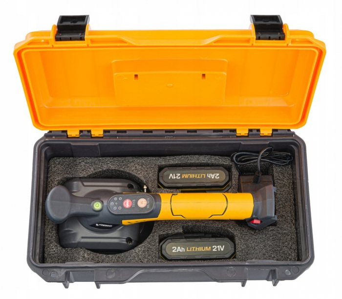 Ventuza vibratoare pentru gresie marmura faianta cu 2 baterii de 21V [4]