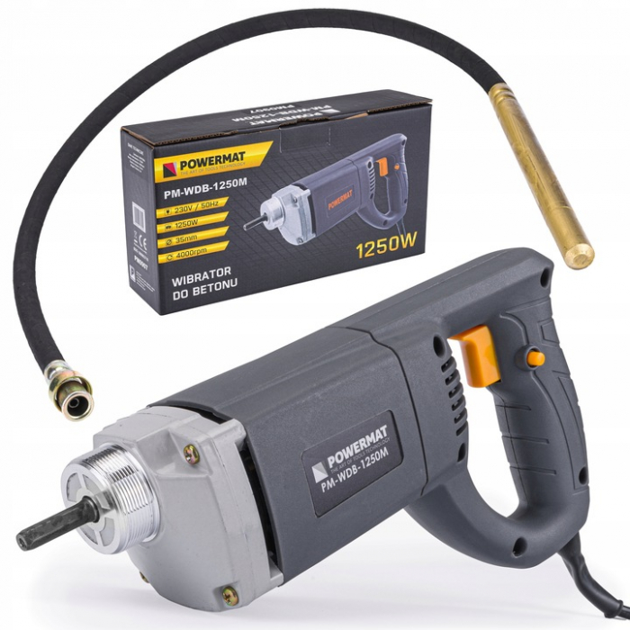 Vibrator electric BETON 1250W   lungime poker 2 m [4]