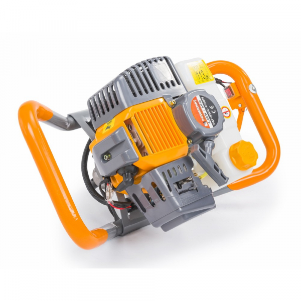 Motoburghiu de pamant cu motor pe benzina+ burghie PM-SWG-600N-3W [4]