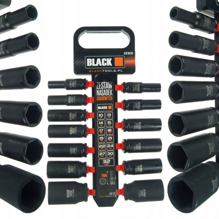 Chei si truse chei - Set tubulare impact lungi 10-32mm