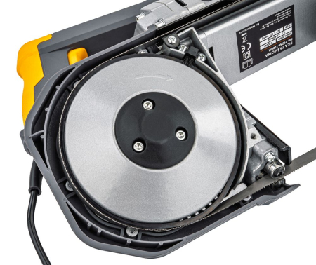 Fierastrau cu Banda Profesional 1200W Powermat | Taiere Metal Precisa Fara Scantei [9]