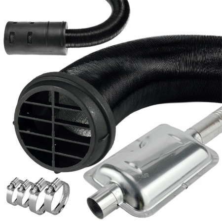 Aeroterma pe Motorina Black 12kW, Tip Webasto, cu Telecomanda [7]