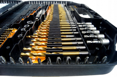 SET DE 216 burghie, biti pentru beton metal lemn [3]