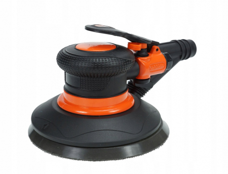 Slefuitor Orbital Pneumatic 150mm - Presiune 0.63MPa, Consum 84 l/min, Cu Aspirare si Cheie [1]