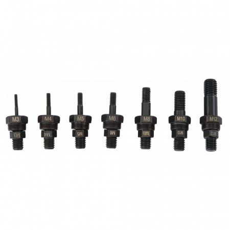 Adaptor 3 in 1 pentru nituri si piulite nituri M3, M4, M5, M6, M8, M10, M12 | 2,4 / 3,2 / 4,0 / 4,8 / 6,0 / 6,4 [mm] [7]