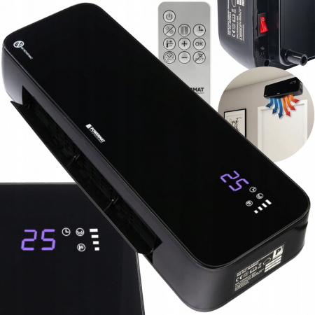 Aeroterma incalzitor  ceramic cu perdea de aer 2000W cu telecomanda [4]