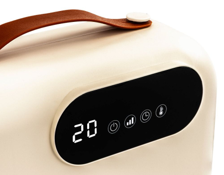 Aeroterma Powermat PM-TWE-2000D-LCD – 2000W, Termostat Reglabil, LCD, Telecomanda, Vertical/Orizontal [6]