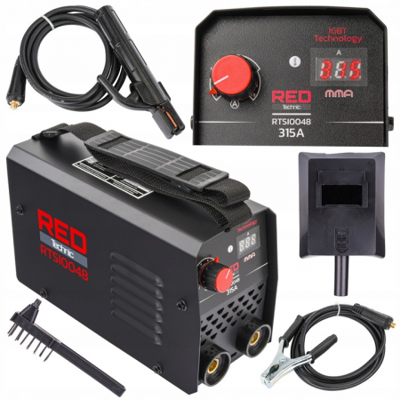 Aparate de Sudura si Accesorii - Aparat de sudura LCD 20-315 A 220V inclus masca perie si ciocan de curatat