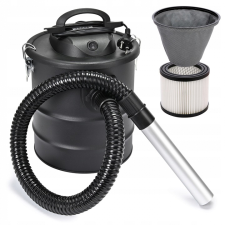 Scule si Unelte - Aspirator cenusa semineu 1650W  recipient metalic 20 L SN2018
