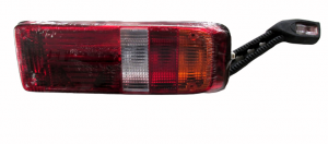 Accesorii Auto - Tripla cu lampa gabarit pentru camion sau semiremorca cu mufa rotunda dreapta