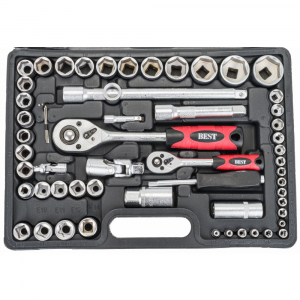 Set de chei tubulare de 108 piese din oțel CHROME VANADIUM - BEST B109 [4]