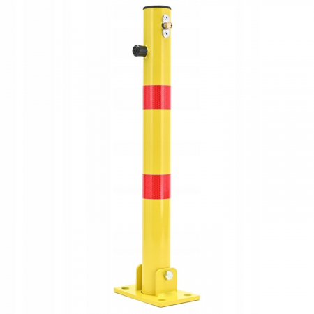 Blocator bolard parcare manual tip stalp  galben rosu  reflectorizant  60cm  SN1822 [4]