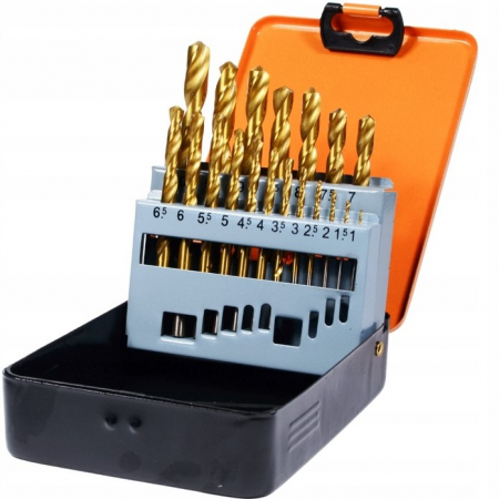 Burghie pentru metal  cutie de 19 bucati [5]